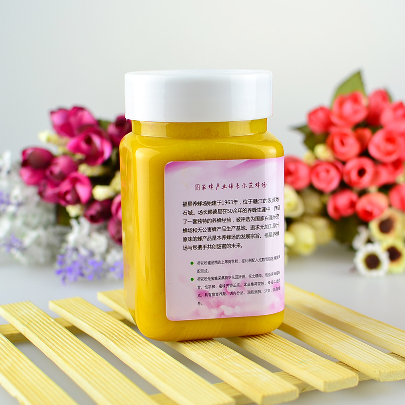 精制优质荷花粉蜂蜜膏