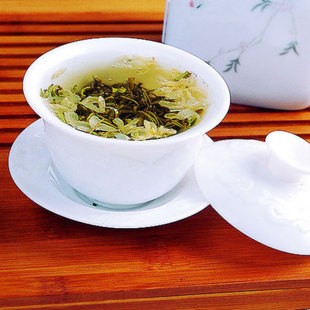 浓香绿茶茉莉毛尖花茶