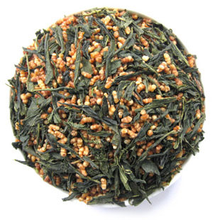 玄米茶精选玄米茶绿茶组合茶叶