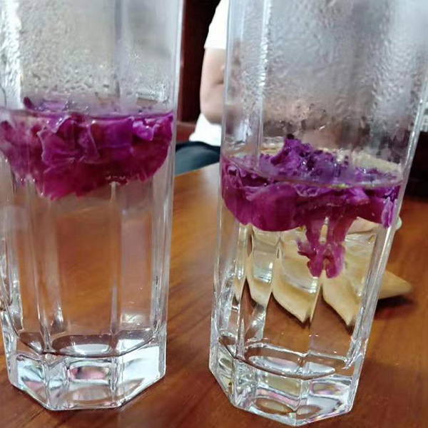 云南玫瑰花茶墨红玫瑰花冠