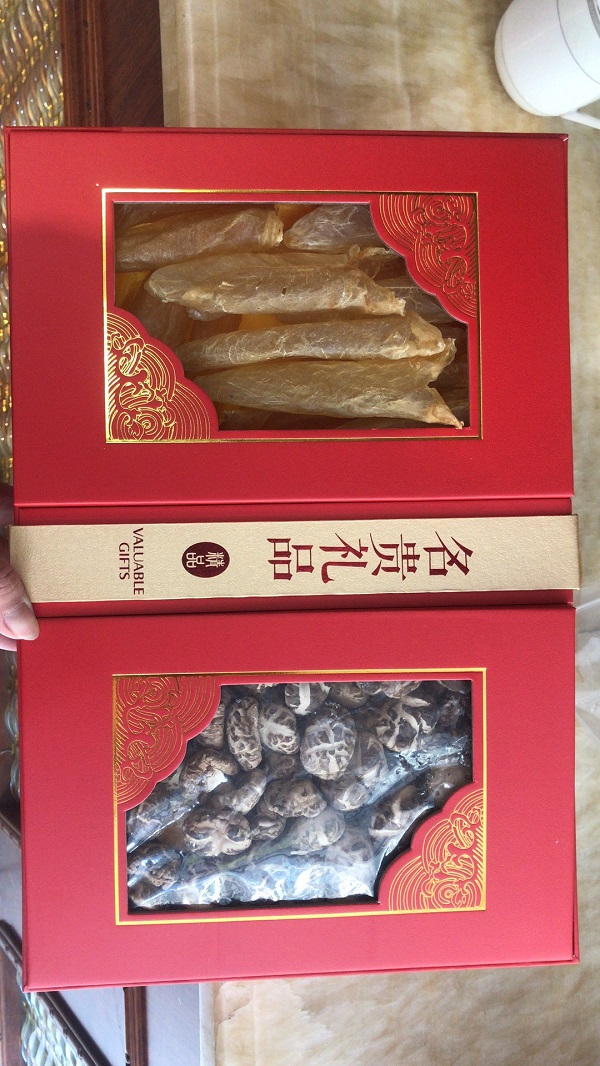 花胶2两花菇半斤双拼礼盒