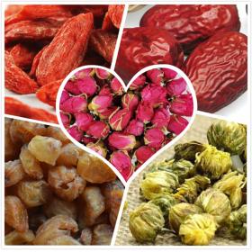 红枣桂圆枸杞胎菊玫瑰