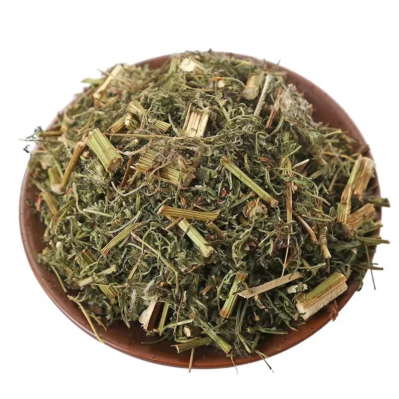 干净无杂野茼蒿草蒿泡茶