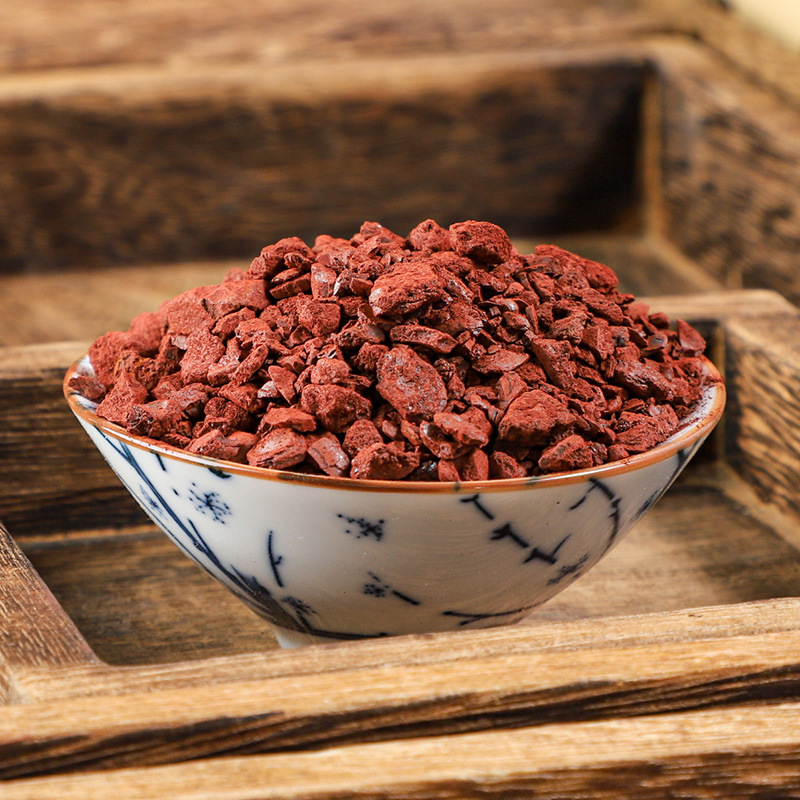 正品煅代赭石山西特级赤赭石赤土